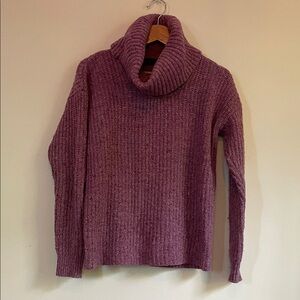 Ralph Lauren Plum Cowl Neck Sweater